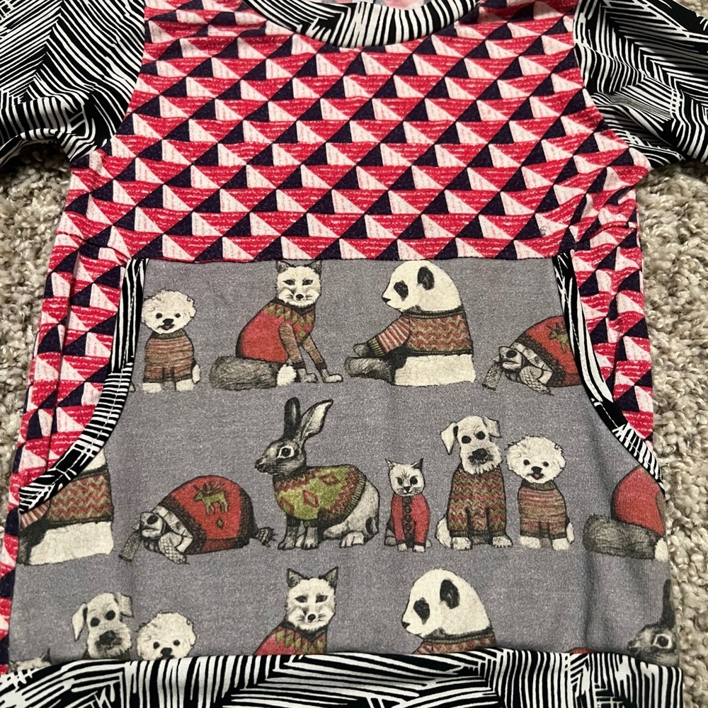 Tickle Bee Togs Animal Print Toddler Shirt
